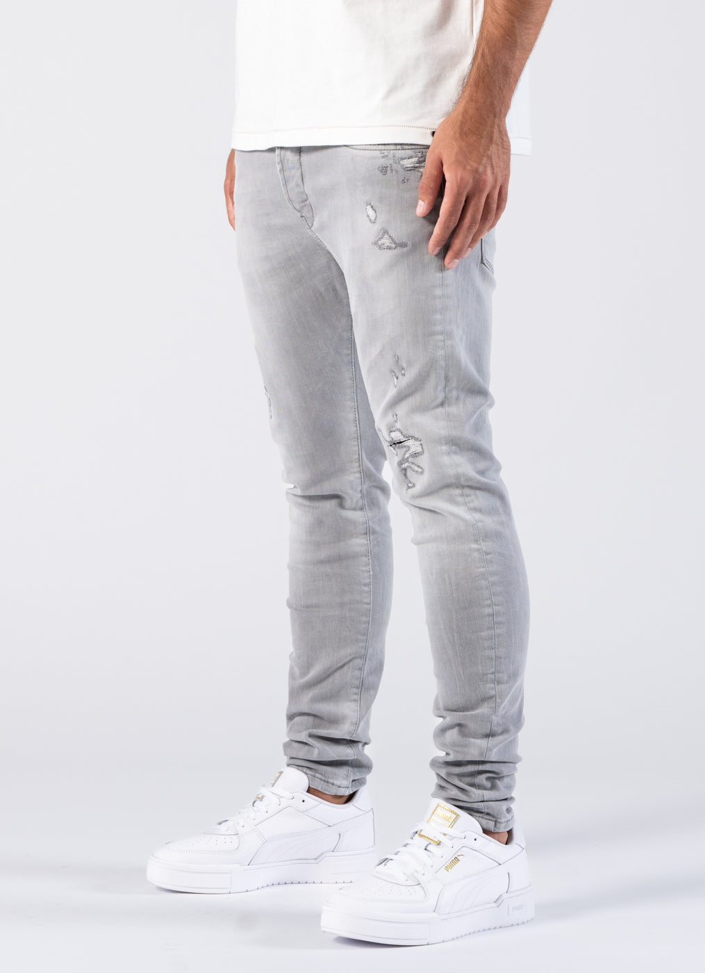 ER Rumelis | NOEL - denim | Flint grey