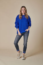 Load image into Gallery viewer, Zhrill | Barla knitted sweater | N4002 electric blue
