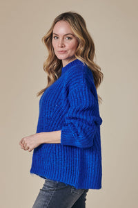 Zhrill | Barla knitted sweater | N4002 electric blue