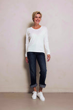 Lade das Bild in den Galerie-Viewer, Zhrill| Rahel Longsleeve | Offwhite
