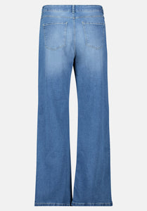 Cartoon | Stretch jeans with side pockets | 8619 Middle Blue Denim