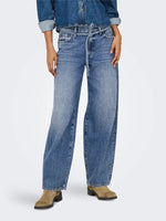 Load image into Gallery viewer, ONLY | GIANNA Mid-Rise Balloon Cut Jeans | MEDIUM BLUE
