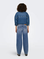 Load image into Gallery viewer, ONLY | GIANNA Mid-Rise Balloon Cut Jeans | MEDIUM BLUE
