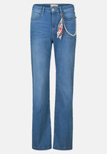 Load image into Gallery viewer, Cartoon | Washed Stretch Jeans | 8619 Middle Blue Denim
