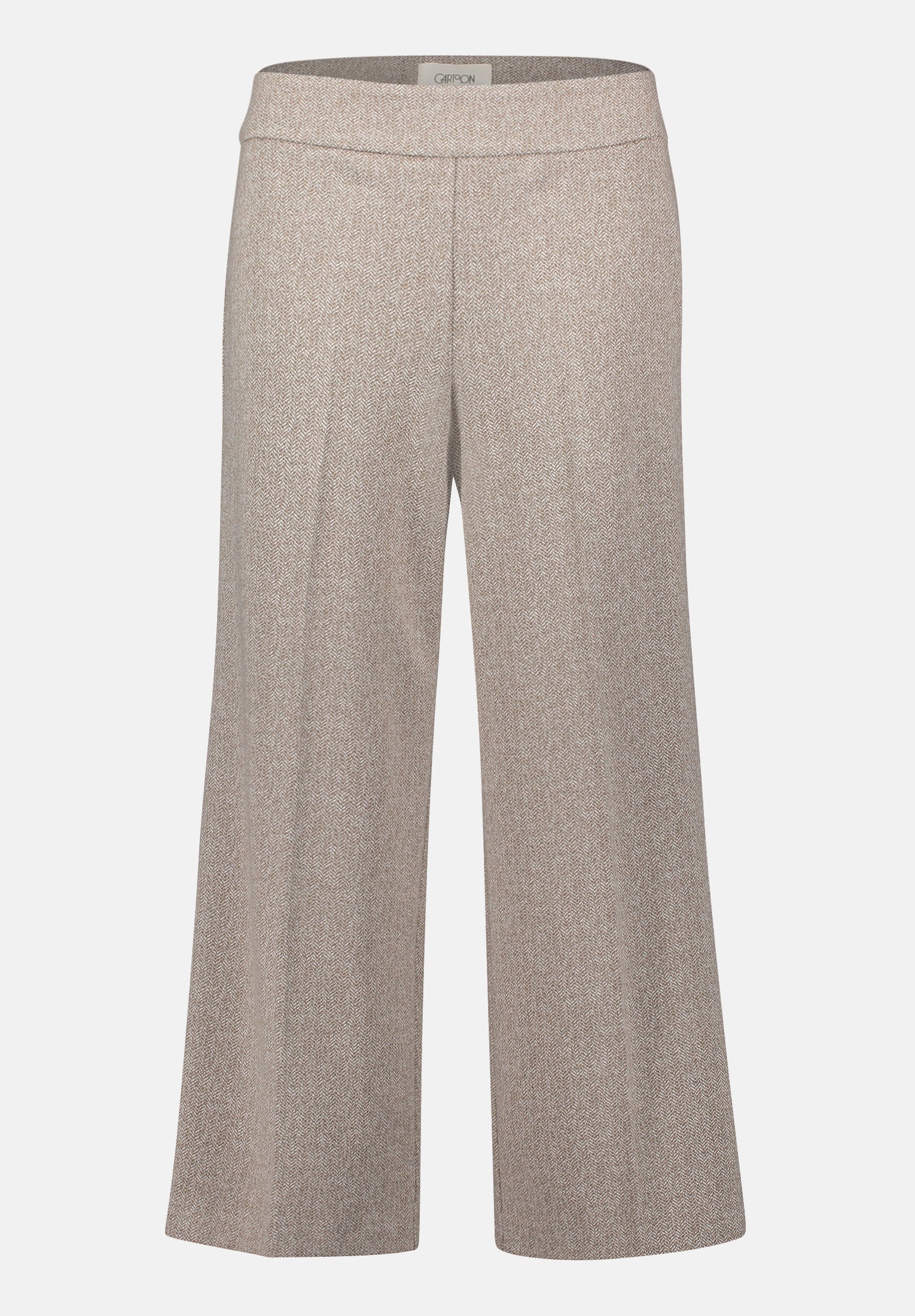 Cartoon | Culotte mit Bügelfalte | 9873 Black/Camel