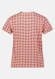 Cartoon | Blusenshirt mit Rüschen | 1845 Cream/Rosé
