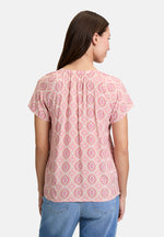 Lade das Bild in den Galerie-Viewer, Cartoon | Blusenshirt mit Rüschen | 1833 Cream/Apricot
