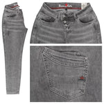 Lade das Bild in den Galerie-Viewer, Buena Vista | Malibu 7/8 Stretch Deniml | 9050 fadedgrey
