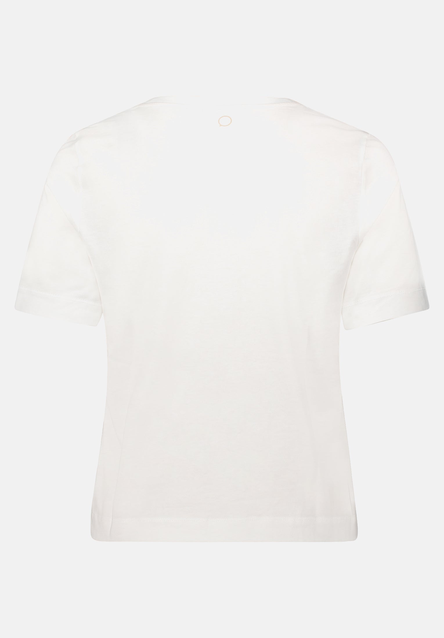 Cartoon | Baumwollshirt mit Rundhalsausschnitt | 1973 Patch Cream/Beige