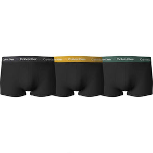 Calvin Klein Underwear |  Trunk LOW RISE 3ER-PACK | CA9 darkblue/yellow/blue