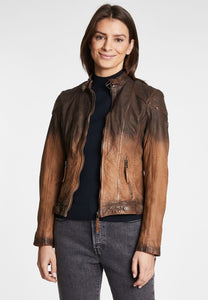 GIPSY | Lederjacke - CASCHA-LAMOV | ANTIC BROWN