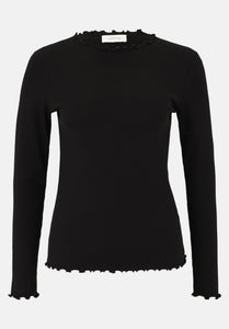 Cartoon | Langarm-Shirt mit Kragen  | 9045 Black