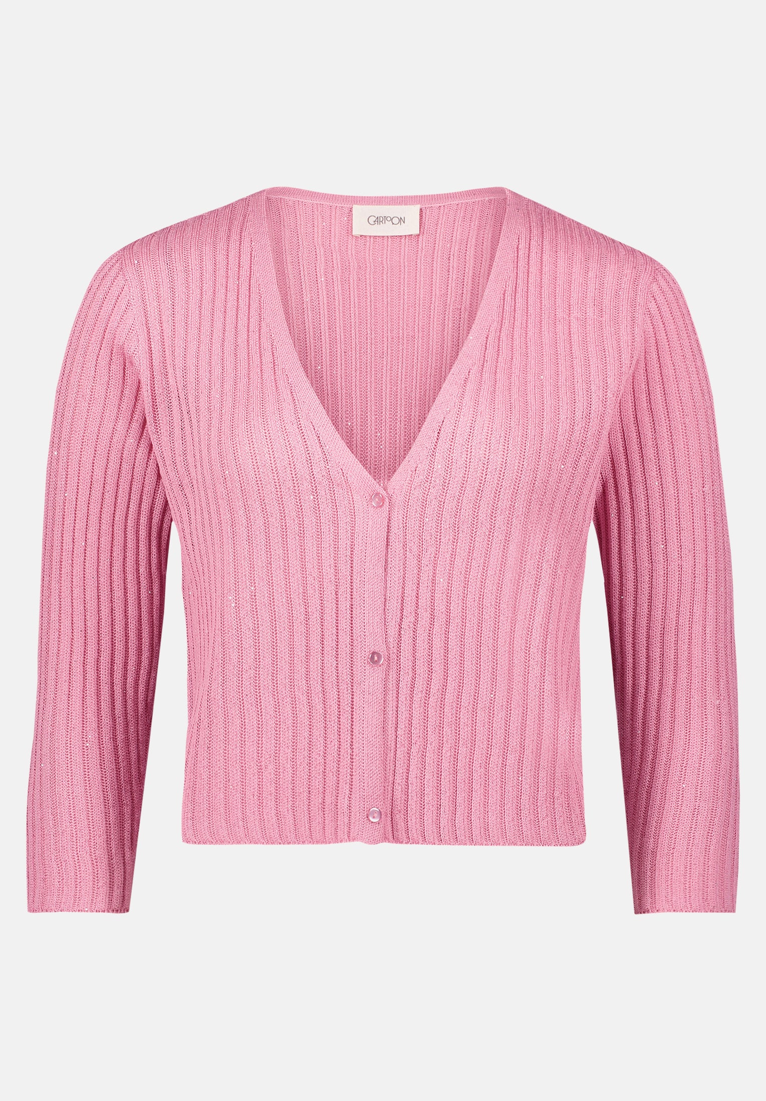 Cartoon | Shirtjacke mit 3/4 Arm | 6052 Lilas