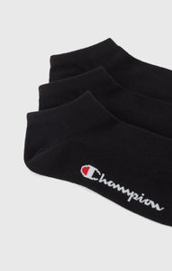 Champion | Viertellange Socken, 3er-Pack | KK001 schwarz