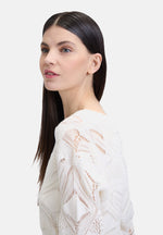 Lade das Bild in den Galerie-Viewer, Cartoon | Strickpullover mit Rundhalsausschnitt | 1048 Pearled Ivory
