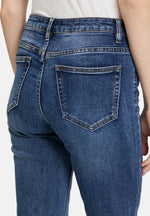 Load image into Gallery viewer, Cartoon | Regular fit jeans with rhinestones | 8620 Dark Blue Denim
