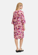 Lade das Bild in den Galerie-Viewer, Cartoon | Sommerkleid mit Muster | 1838 Cream/Dark Pink
