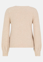 Lade das Bild in den Galerie-Viewer, Cartoon | Strickpullover mit Rundhalsausschnitt | 7706 Beige Melange
