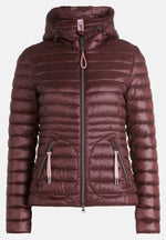 Lade das Bild in den Galerie-Viewer, Cartoon | Steppjacke mit Reißverschlusstaschen | 4633 Decadent Chocolate
