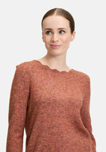 Lade das Bild in den Galerie-Viewer, Cartoon | Strickpullover mit Rundhalsausschnitt | 7709 Light Brown Melange
