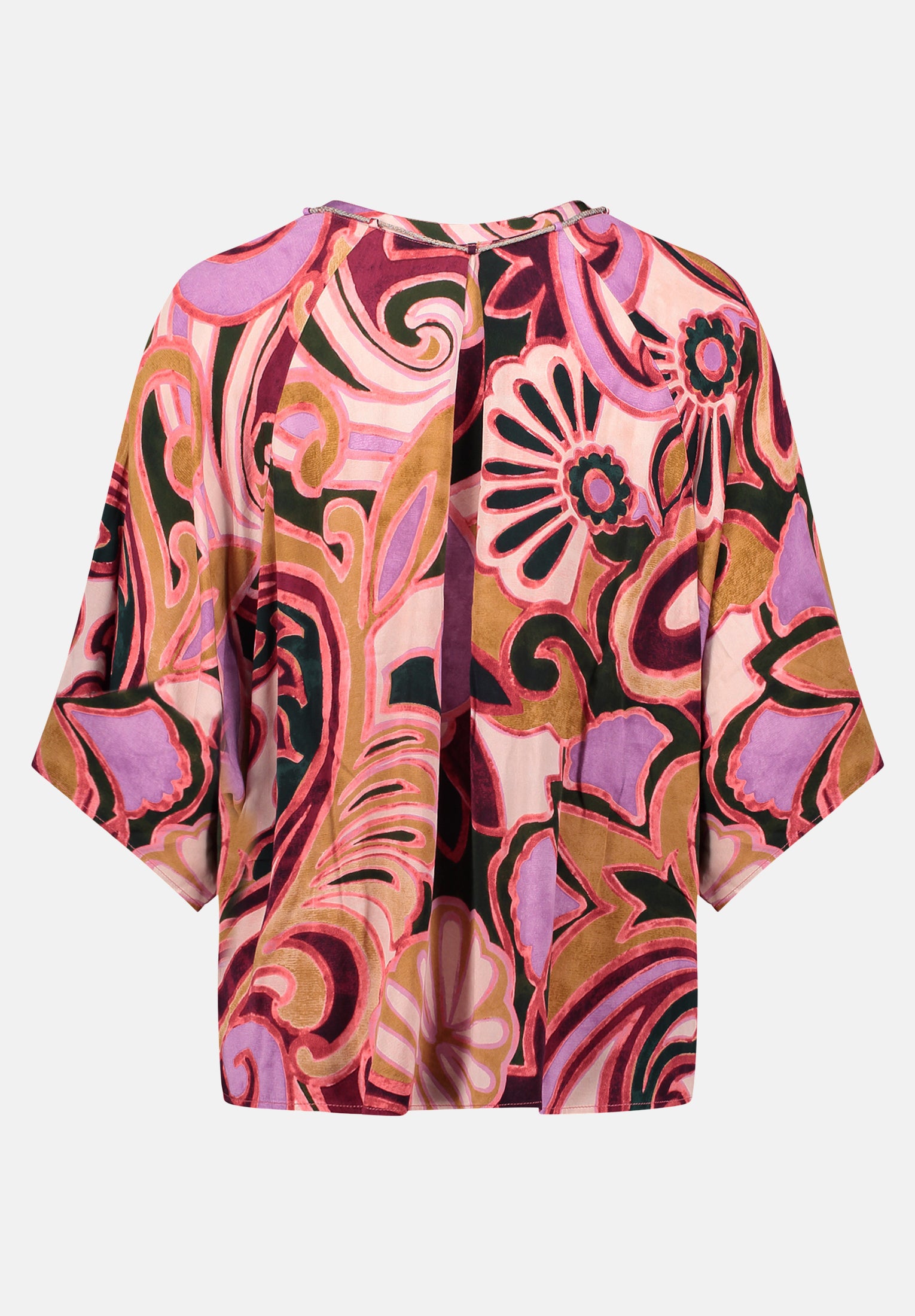 Cartoon | Casual-Bluse mit Muster | 6842 Purple/Rose