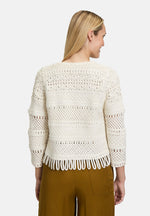 Lade das Bild in den Galerie-Viewer, Cartoon | Casual-Strickjacke mit Rundhalsausschnitt  | 9074 Pumice Stone
