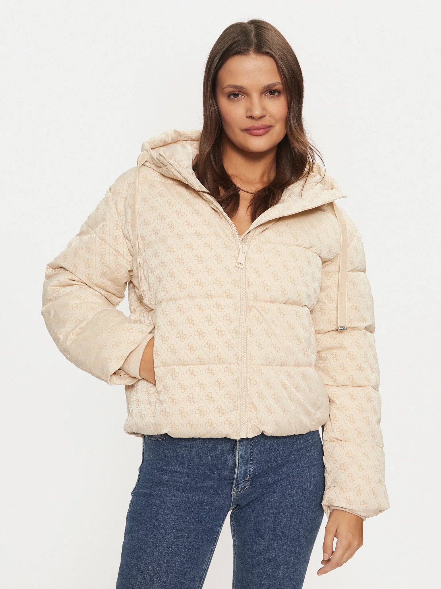 Guess | Daisy Down Jacket | FN1E PEARL