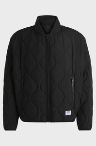 Hugo Blue | Wasserabweisende Steppjacke | 001 black