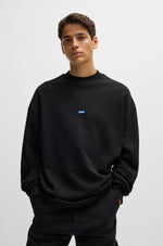 Load image into Gallery viewer, Hugo Blue | Crew neck sweatshirt Nedro | 001 black
