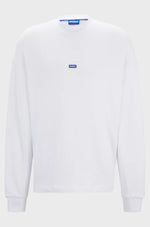 Lade das Bild in den Galerie-Viewer, Hugo Blue | Sweatshirt Rundhals Nedro | 100 White
