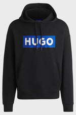 Load image into Gallery viewer, Hugo Blue | Hoodie Nalves | 001 Black
