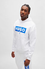 Lade das Bild in den Galerie-Viewer, Hugo Blue | Hoodie Nalves | 100 White
