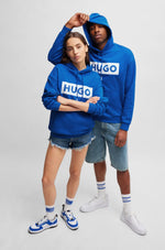 Lade das Bild in den Galerie-Viewer, Hugo Blue | Hoodie Nalves | 493 Open Blue
