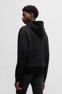 Hugo Blue | Hoodie Nalonso mit blauem Logo | 001 black