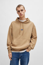 Load image into Gallery viewer, Hugo Blue | Nalonso Hoodie with blue logo | 269 beige
