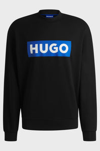 Hugo Blue | Sweatshirt Rundhals Niero | 001 black