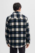 Lade das Bild in den Galerie-Viewer, Hugo Blue | Oversized-fit Overshirt | 121 white
