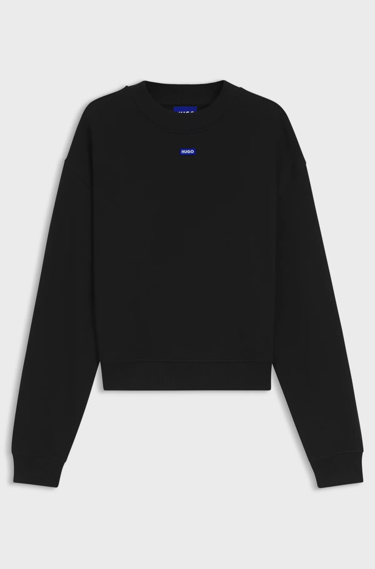 Hugo Blue | Sweatshirt Rundhals Delessa | 001 black