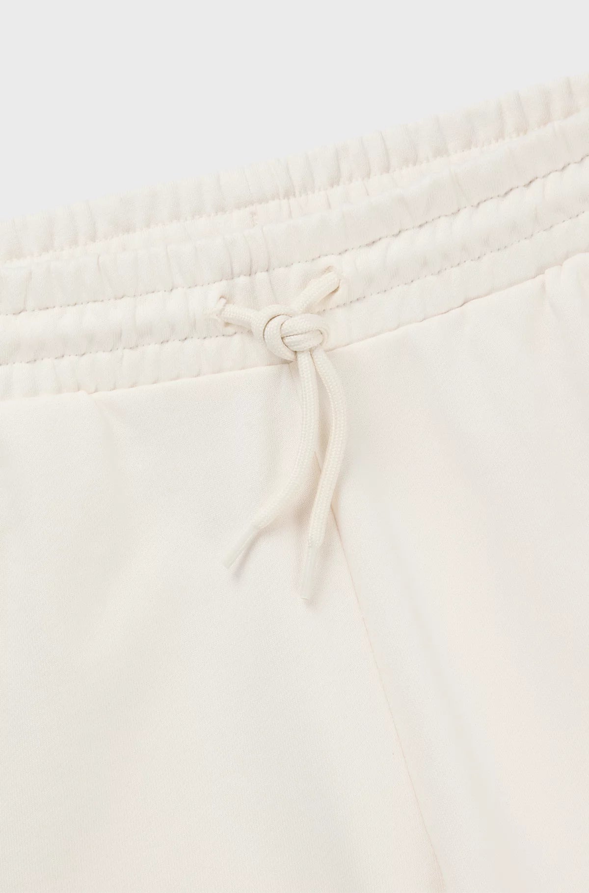 Hugo Blue | Nirvato Shorts aus Baumwoll-Terry mit Happy HUGO-Logo | 121 Open White