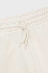 Hugo Blue | Nirvato Shorts aus Baumwoll-Terry mit Happy HUGO-Logo | 121 Open White