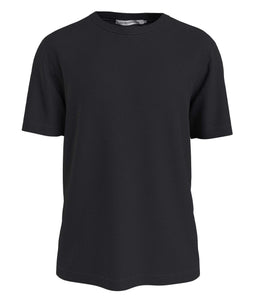 Calvin Klein | Badge Waffle T-Shirt | BEH Black | LLP Green