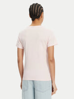 Lade das Bild in den Galerie-Viewer, Hugo Blue | Slim-Fit Classic V-T-Shirt mit blauem Logo-Aufnäher | 684 pink
