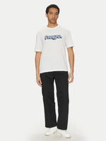 Lade das Bild in den Galerie-Viewer, Hugo Blue | T-Shirt Nugibol mit Hugo Print  | 100 White
