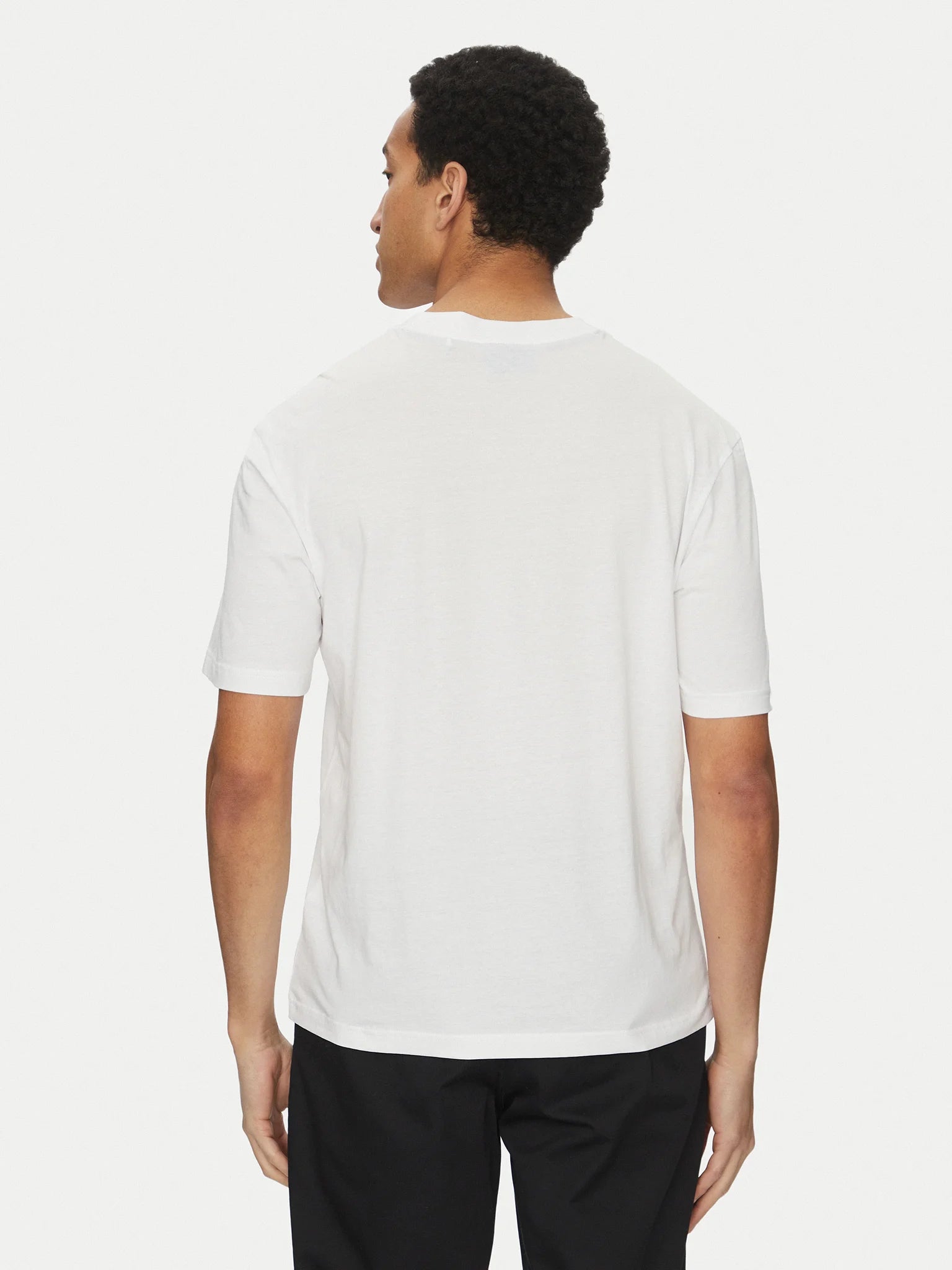 Hugo Blue | T-Shirt Nugibol mit Hugo Print  | 100 White