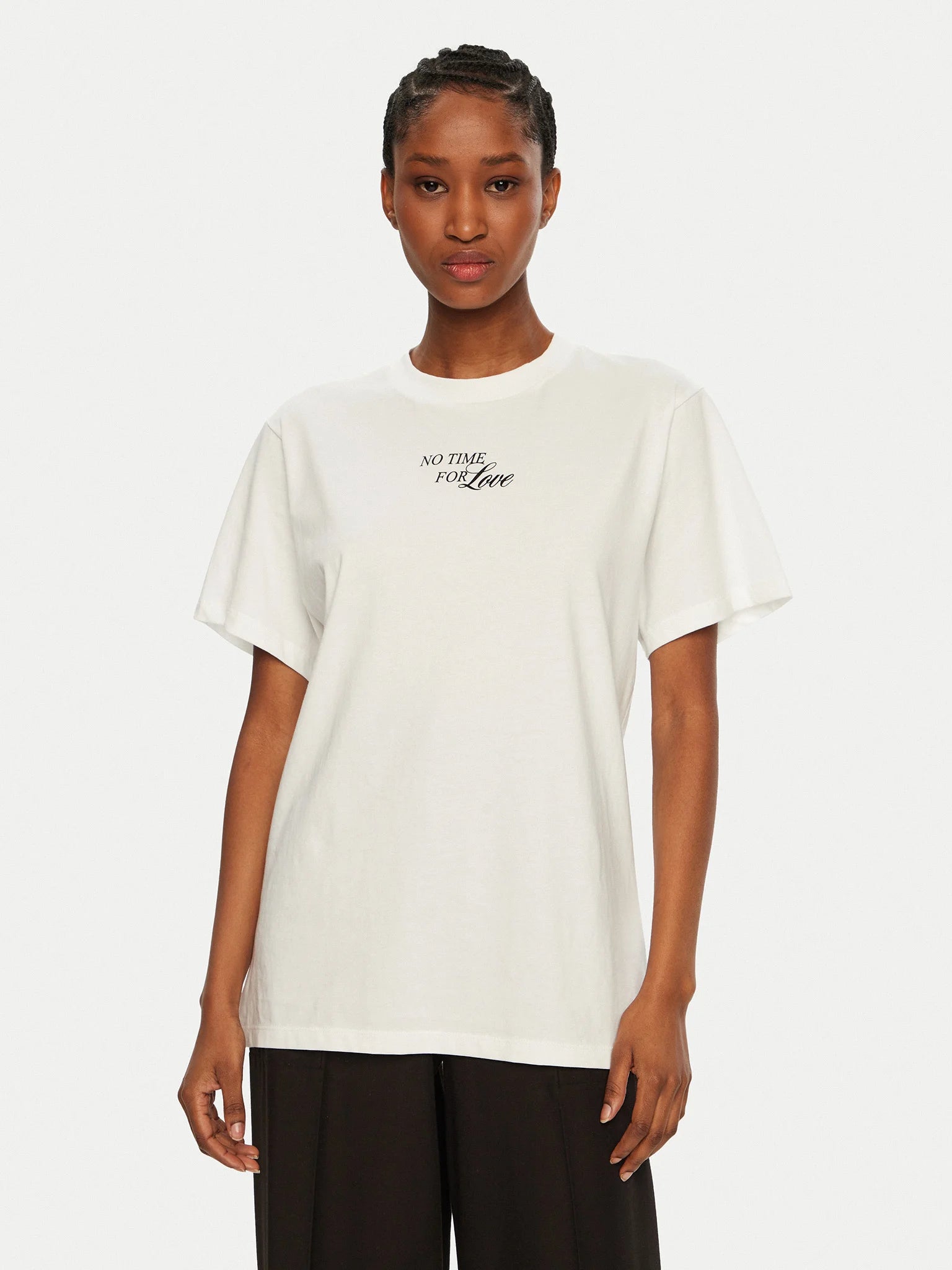Hugo Blue | Relaxed-Fit T-Shirt aus Baumwoll-Jersey mit saisonalem Print | 100 white