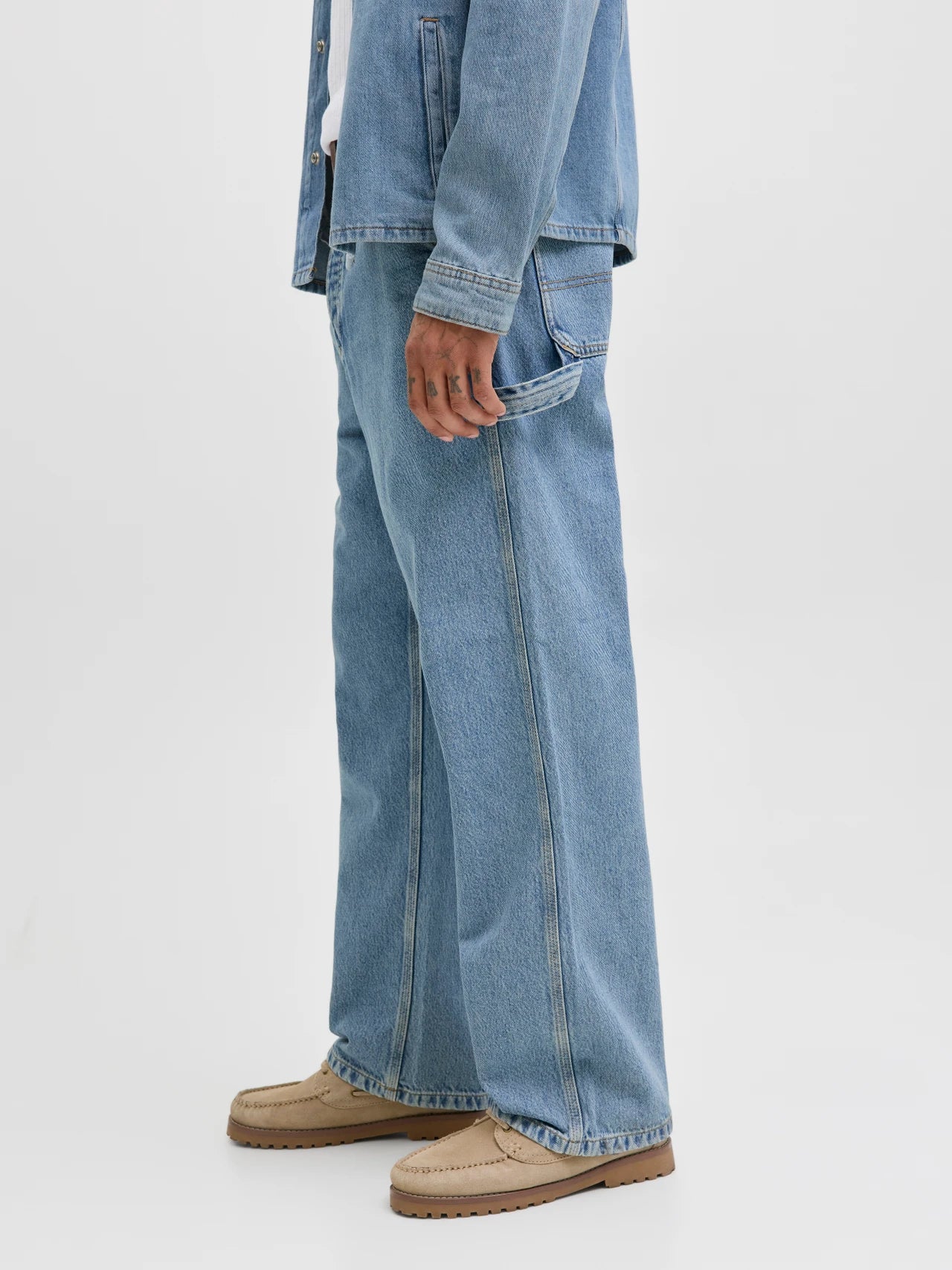 Jack & Jones | ALEX ORIGINAL - Baggy Fit Jeans | Blue denim
