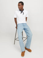 Load image into Gallery viewer, Jack &amp; Jones | ALEX ORIGINAL - Baggy Fit Jeans | Blue hellused
