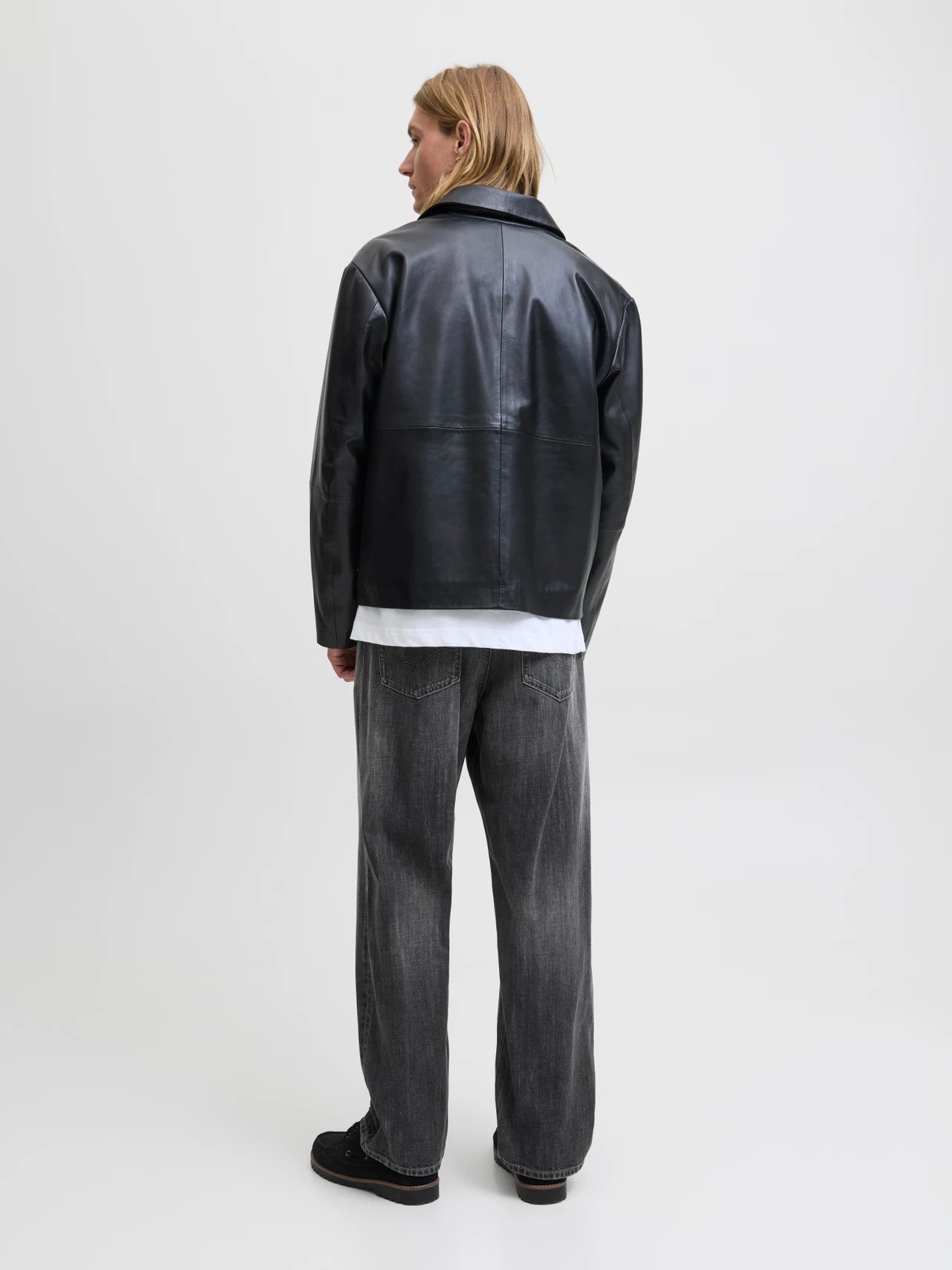 Jack & Jones | ALEX ORIGINAL - Baggy Fit Jeans | Black denim
