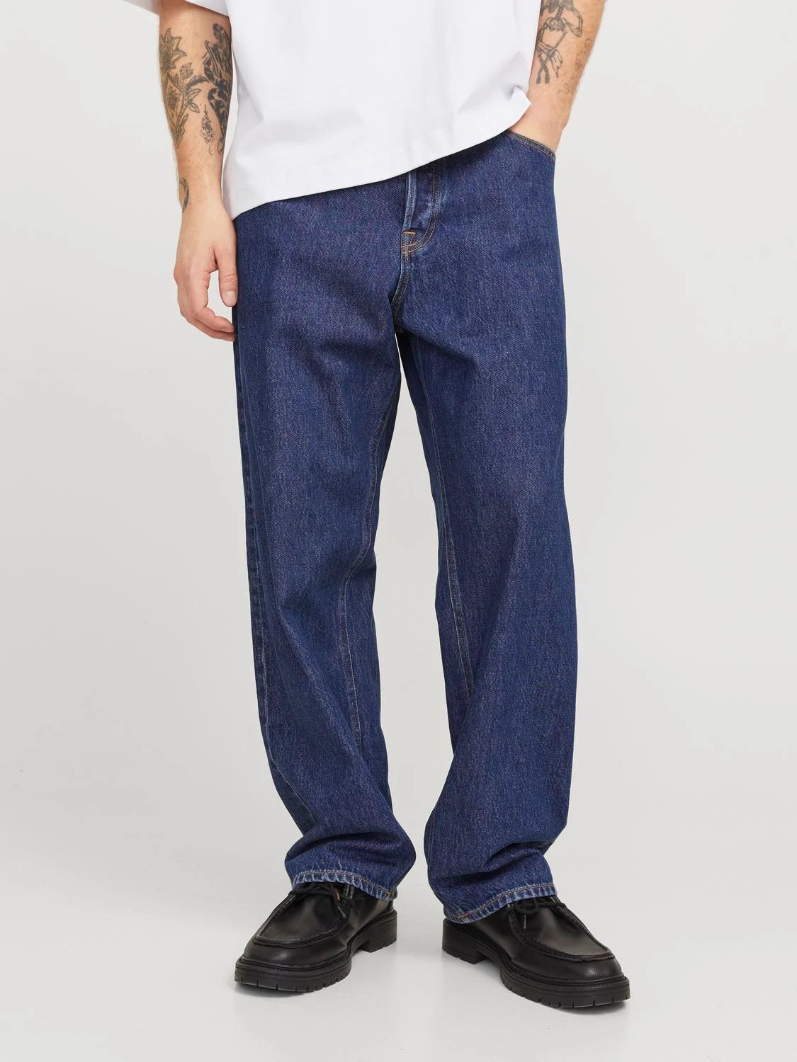 Jack &amp; Jones | ALEX ORIGINAL - Baggy Fit Jeans | Darkused