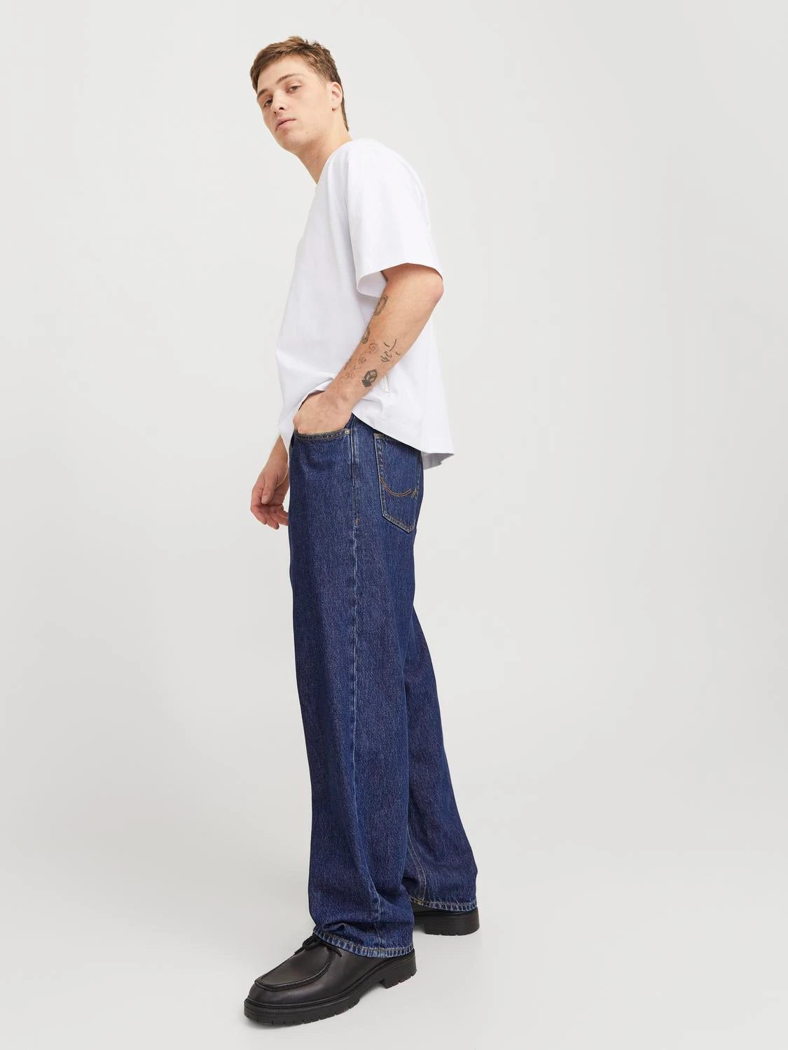 Jack &amp; Jones | ALEX ORIGINAL - Baggy Fit Jeans | Darkused